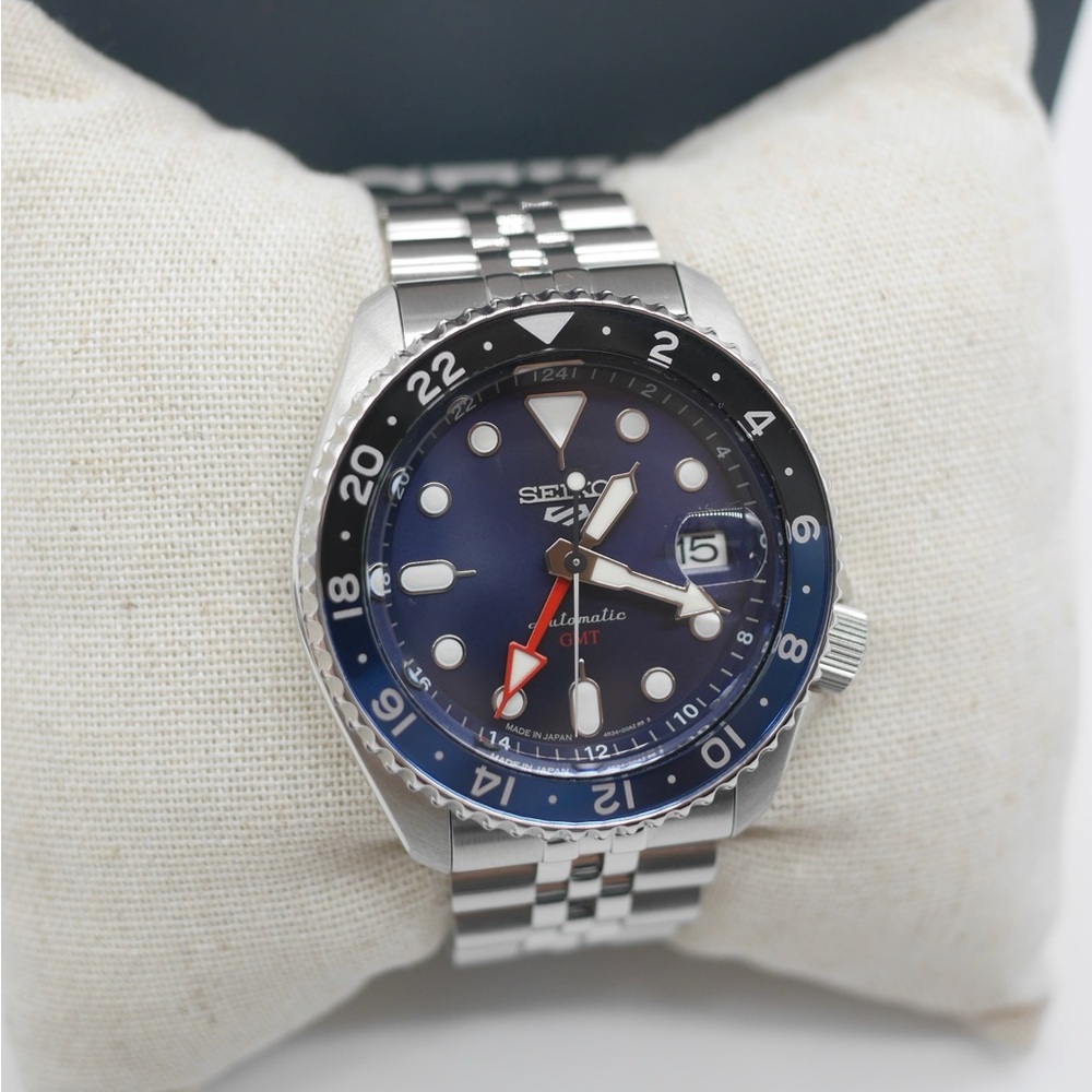 🥝Seiko 5 Sports GMT SSK003 Like New Full Set